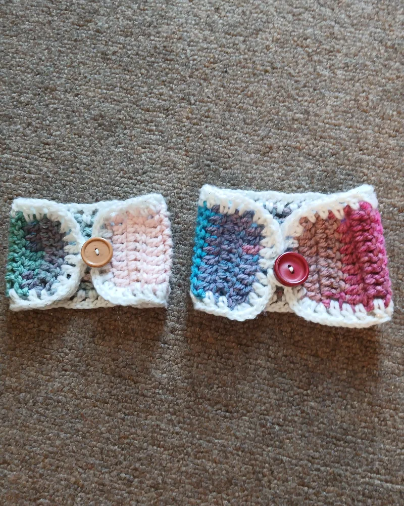 Knitted Mug Warmer, photo 1