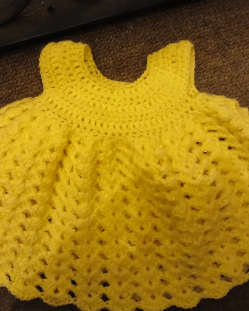 Knitted Child's Dress, photo 1